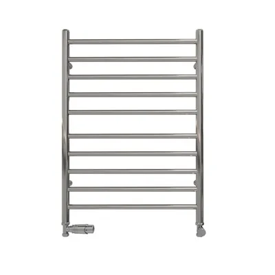 Nerūdijančio plieno šildomas rankšluosčių laikiklis